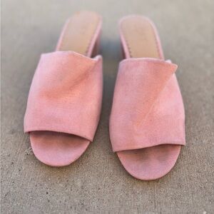 LOFT Blush Pink Women's Mules